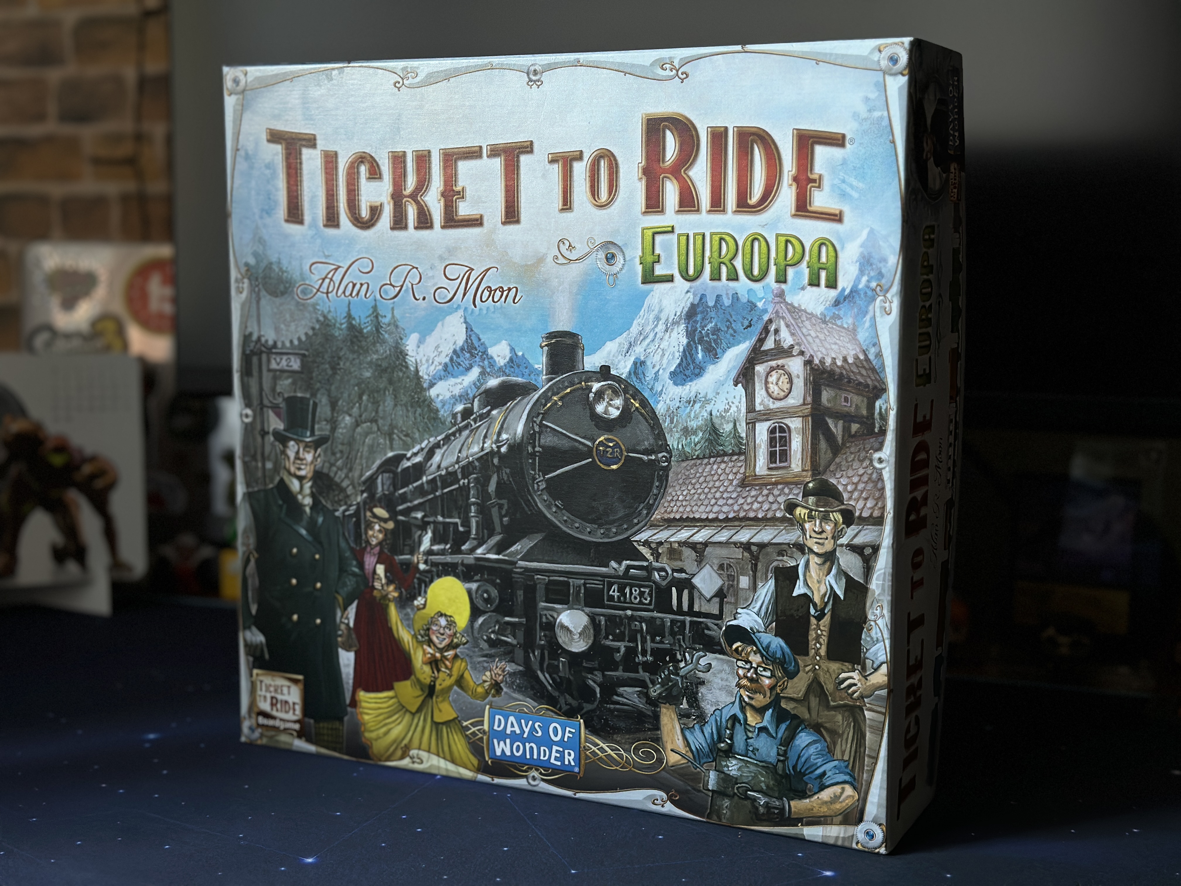 Ticket to Ride Europe Board Game