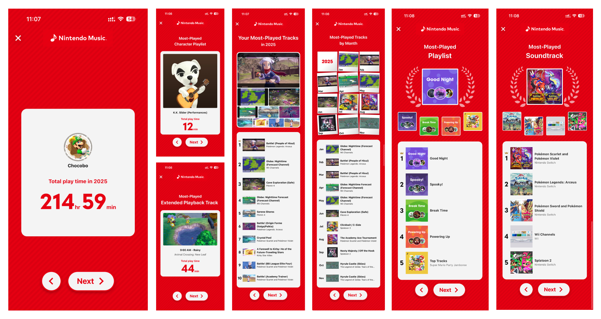 Nintendo Music 2025 Year Recap